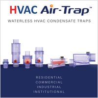 HVAC Air-Trap Waterless HVAC Condensate Traps Concept  -  Des Champs Technologies