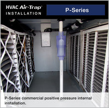 HVAC Air-Trap P Series Installation - Waterless HVAC Condensate Trap - Des Champs Technologies
