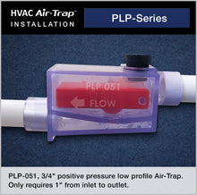 HVAC Air-Trap PLP Series Clear Installation - Waterless HVAC Condensate Trap - Des Champs Technologies