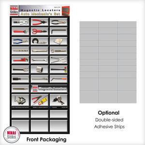 Tool Organization Labels by NikkiStiks® - Auto Mechanic's Set. Easily organize your tools in any drawer or cabinet.