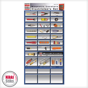 Tool Organization Labels by NikkiStiks® - Electrician's Set: Easily organize your tools in any drawer or cabinet.